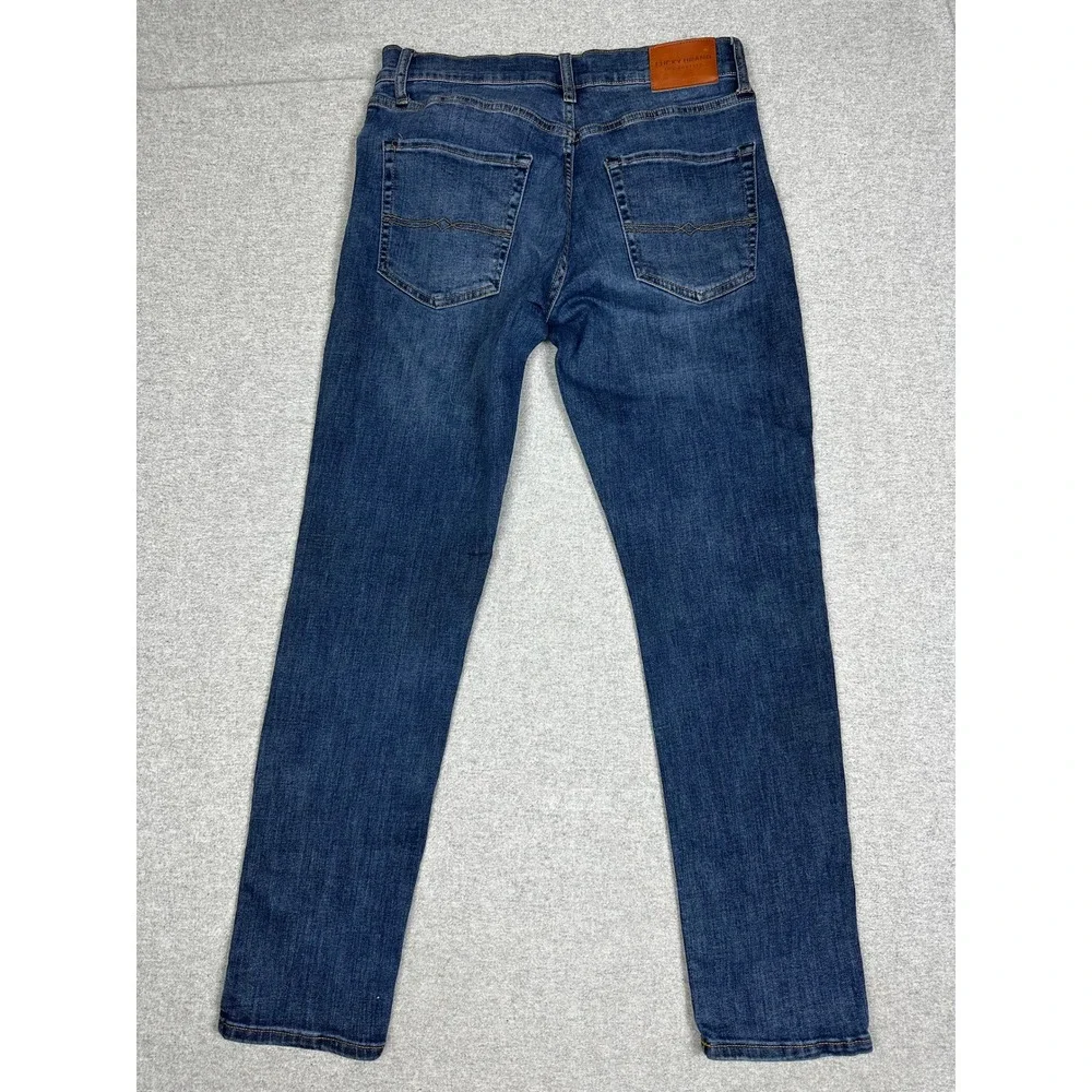 Lucky Brand 412 Athletic Slim Jeans Mens 32x32 Blue Stark Wash Denim